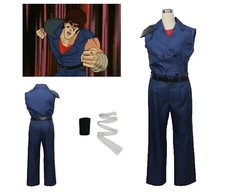 Costume Ken Shiro il guerriero abito completo carnevale adulti vestito cosplay