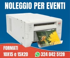 STAMPANTE A SUBLIMAZIONE KODAK 305 NOLEGGIO FORMULA WEEKEND