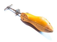 Antico stampo per scarpe/forma