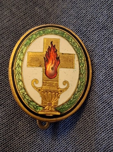 Distintivo smaltato johnson - distintivo, s.johnson
