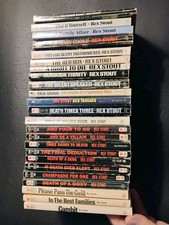 Rex Stout Nero Wolfe Book Lot