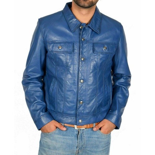 Uomo pelle stile - stile, camionista