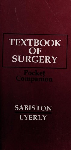 Textbook surgery pocket - of, surgery: