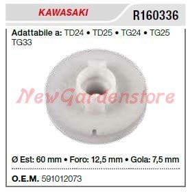 Puleggia avviamento kawasaki - avviamento,