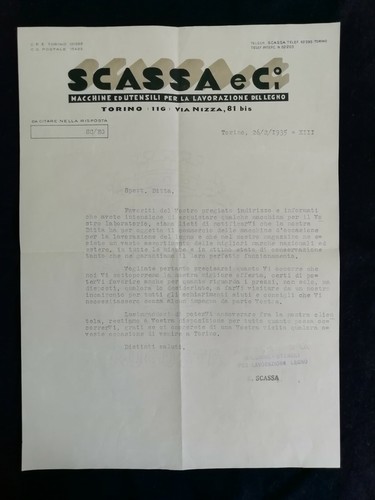 Carta intestata torino scassa - carta,