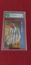 Ronaldo Goal Machine  21/50 Gold Panini  Serie A  2020/21 - GRAAD 9 autografata