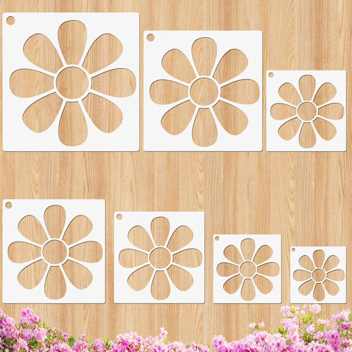 Stencil fiori margherita per - stencil,