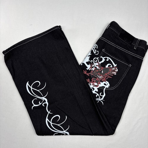 Jeans denim nero - vintage, uomo