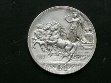 MONETA REGNO 1 LIRA 1917