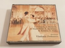 2CD TCHAIKOVSKY EVGENIJ ONEGIN FEDOSEEV ČERNYCH MAZUROK SINJAVSKAJA  SARKISJAN 