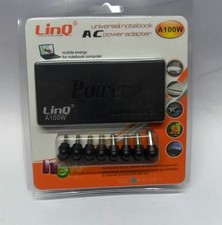 ALIMENTATORE UNIVERSALE NOTEBOOK 100W DA 12V A  24V LINQ A100W CASA 220V