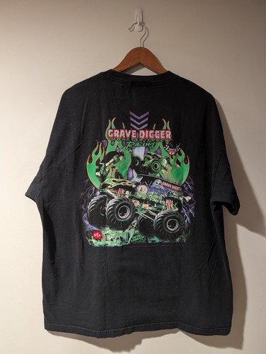 Maglietta vintage grave digger - maglietta,