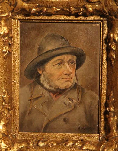 Scheuerlein vecchio dipinto - vecchio,