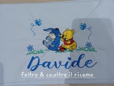 lenzuolino culla/ carrozzina da personalizzare