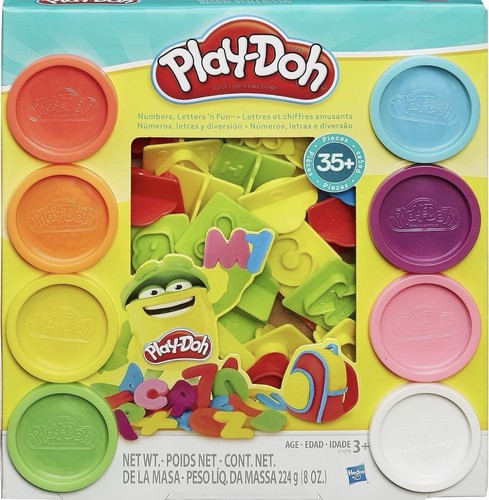 Play doh numeri - numeri, e
