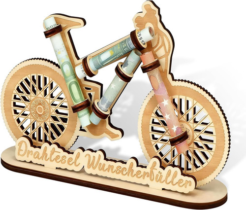 Regalo denaro bicicletta in - denaro,