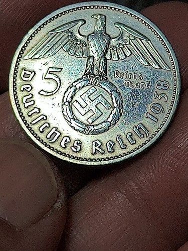 Moneta reichsmark 1938 - moneta, 5