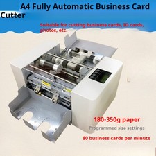 Taglierina automatica per biglietti da visita A4 motorizzata