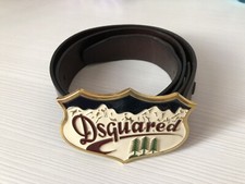 cintura dsquared2 Pelle marrone belt dsquared 2