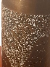 Bossolo Cesellato 1918 Arte Trincea Prima Guerra Monte Grappa 28x7,5 cm  B1