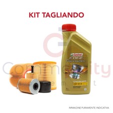 KIT TAGLIANDO 4 FILTRI + 6LT OLIO CASTROL 5W30 SUZUKI GRAND VITARA 1.9 DDIS 95KW