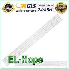 KIT 5 BARRE STRIP 12 LED PER TV 43" PHILIPS LB311N LB43014 GJ-2K16-430-D512-V4