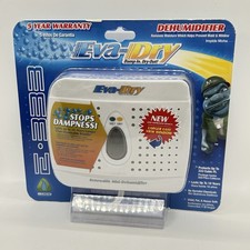 Eva-Dry E-333 Mini Deumidificatore Rinnovabile Bianco Ricaricabile Nuovo