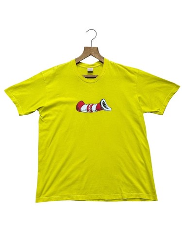 Shirt gialla supreme gatto - gialla,