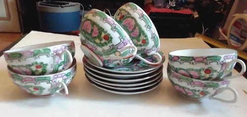 Set tazze con - set, piattini