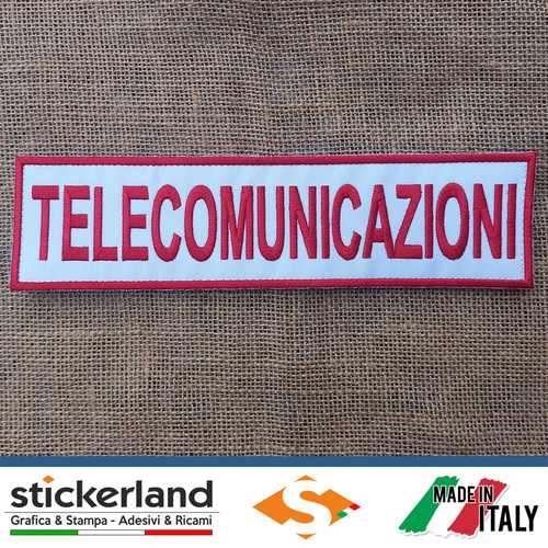 Toppa patch telecomunicazioni - patch,