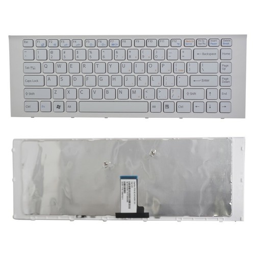 White keyboard for sony - white,
