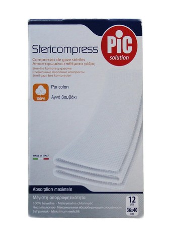 Garza idrofila sterile pic - garza,