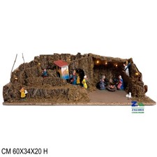 NATIVITA' PRESEPE CON LUCI A