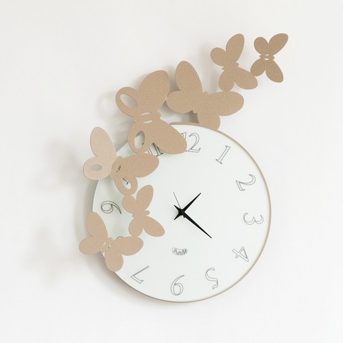 Orologio parete butterfly - parete,