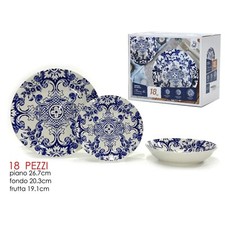 Servizio Tavola Set di 18 in Porcellana