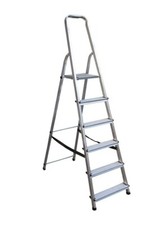 SCALA CASA-PLUS SVELT in alluminio 6 GRADINI - PORTATA 150 KG