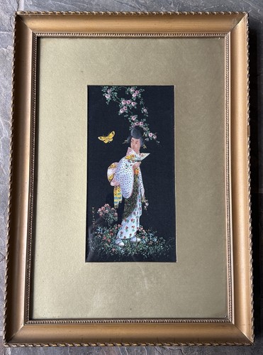 Dipinto geisha seta - geisha, su