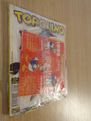 Topolino libretto 2250 del - topolino,