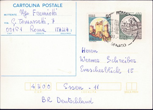 C205 cartolina postale - c205,