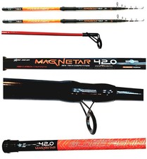 KIT 2 CANNE DA PESCA IN MARE LAGO FIUME SURF CASTING LANCIO MOLO PORTO