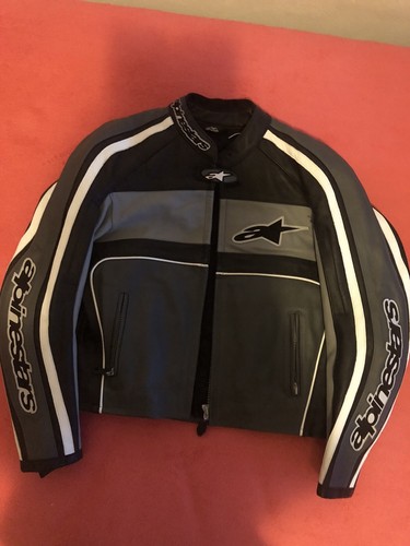 Giacca moto con guanti - giacca,