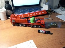 SIKU 4010 Gru Idraulica Vigili Del Fuoco Made In Germany