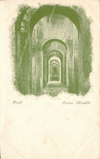 dl444 cartolina piscina mirabilis,bacoli,provincia di napoli