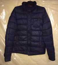 liu jo down jacket blue men