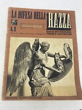 LA DIFESA DELLA RAZZA - ANNO
