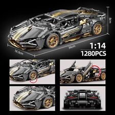 Lamborghini Sian Da Costruire Mattoncini Technic 1280 Pezzi Nero Nuova New