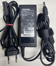 ADAPTER AC/DC 19V 3.42A ORIGINALE TOSHIBA PA3714U-1ACA + CAVO 220V