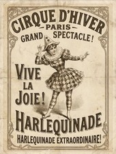 POSTER PUBBLICITARIO CIRCO