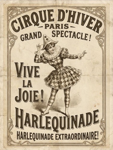 Poster pubblicitario circo - poster,
