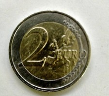 Moneta da 2 euro rarissima Nederland Emu 1999-2009 